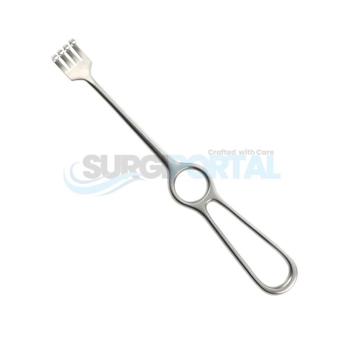 Stainless Steel Volkman Rake Retractor Sharp Point Different Prongs Blade Retractor - Image 1