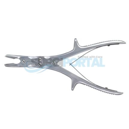 Stille-Luer Bone Rongeur 9" (22.5 cm) Curved Double Action German Steel