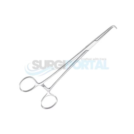 Storey Hemostatic Forceps 52mm Jaw Curve Cross Serrated 20.3cm General Surgery Instruments