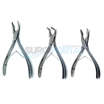 TC Pin wire Cutter Ruskin Bone Rounger Cutting Forceps Set of 6 Pcs Orthopedics