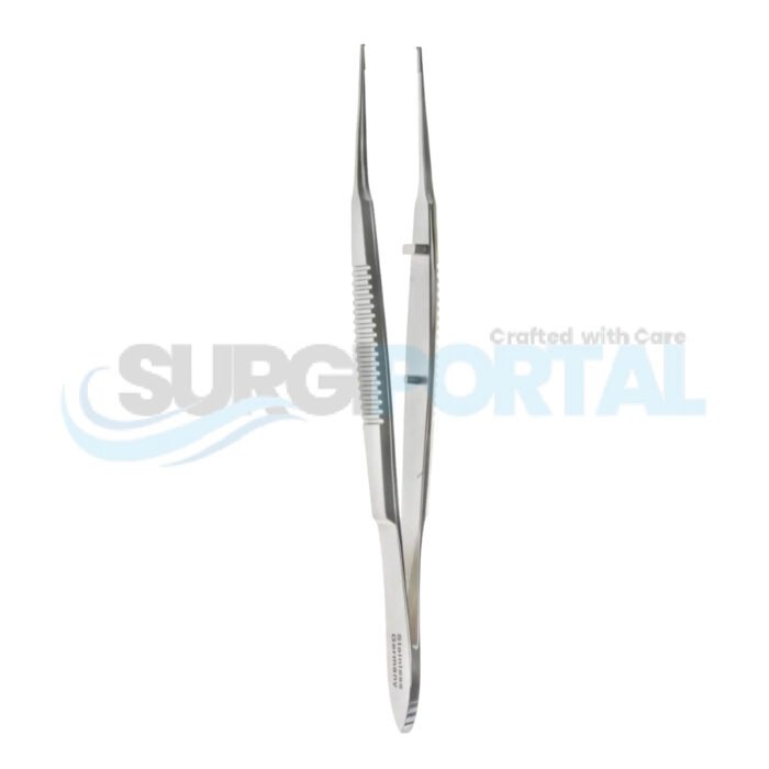 Thorpe Corneal Forceps – 2×3 Teeth with Platform - Image 1