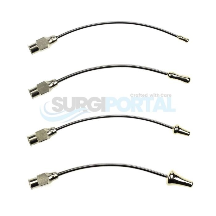Tibb Cannula Set Comprising Cone & Olive Shape General Surgery Cannula Instrument - Image 1