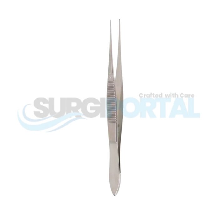 Tissue Forceps – Delicate 1×2 Teeth Straight - Image 1