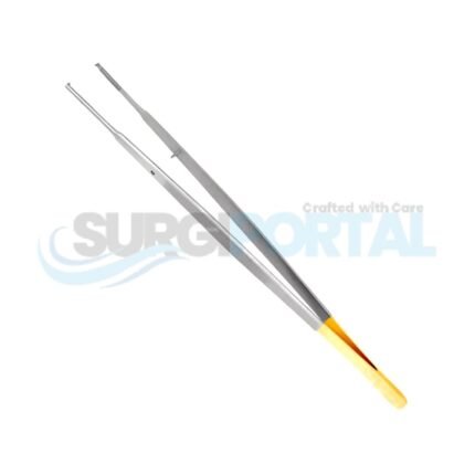 Tissue Pliers TC Gerald Surgical 1X2 Multiple Teeth 180mm Implant Instruments