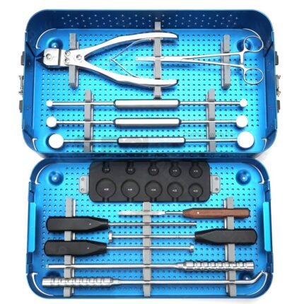 Titanium Mesh Cage Instrument Set For Spinal Surgery Orthopedic Spine Instrument Set