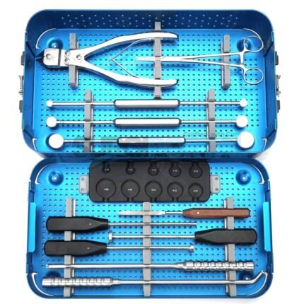 Titanium Mesh Cage Instrument Set For Spinal Surgery Orthopedic Spine Instrument Set