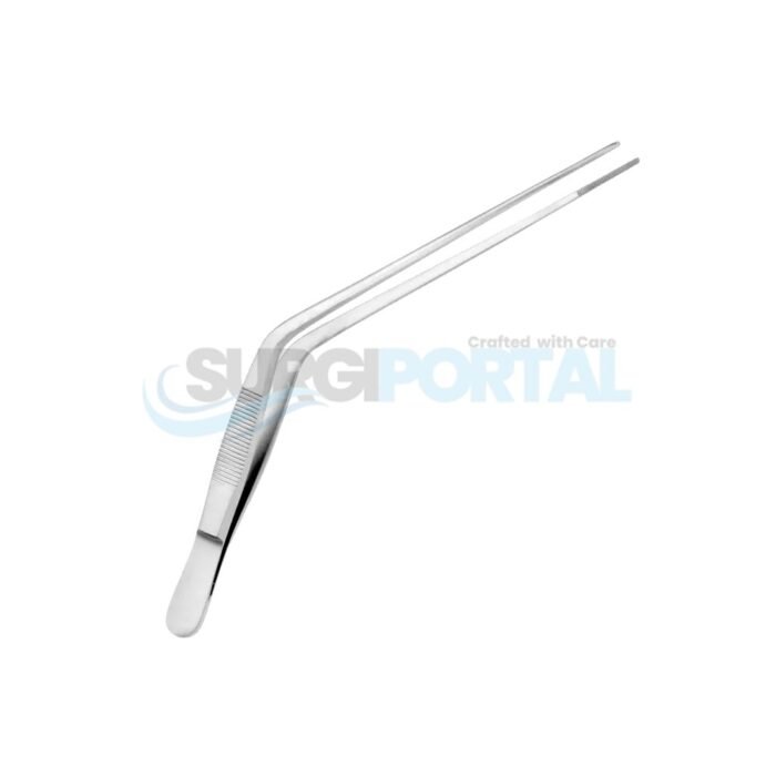 Troeltsch Bayonet Shaped Forceps 14cm Stainless Steel Surgical Instruments - Image 1
