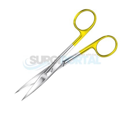 Tungsten Carbide Suture Scissors Sharp 145mm Non Sterile Reusable Scissors
