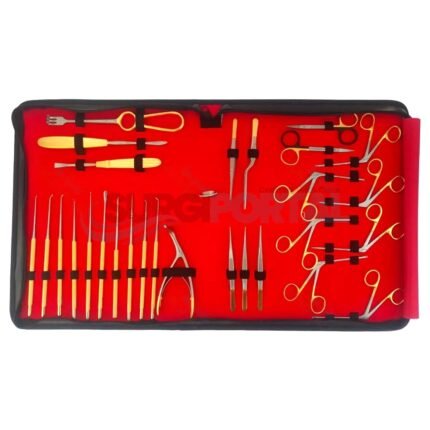 Tympanoplasty Myringoplasty Ear Reconstruction Surgery Instrument Set of 31 Pcs