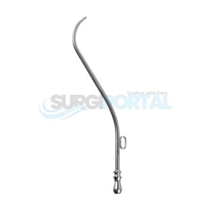 Van Alyea Frontal Sinus Cannula Straight with Curved Neck