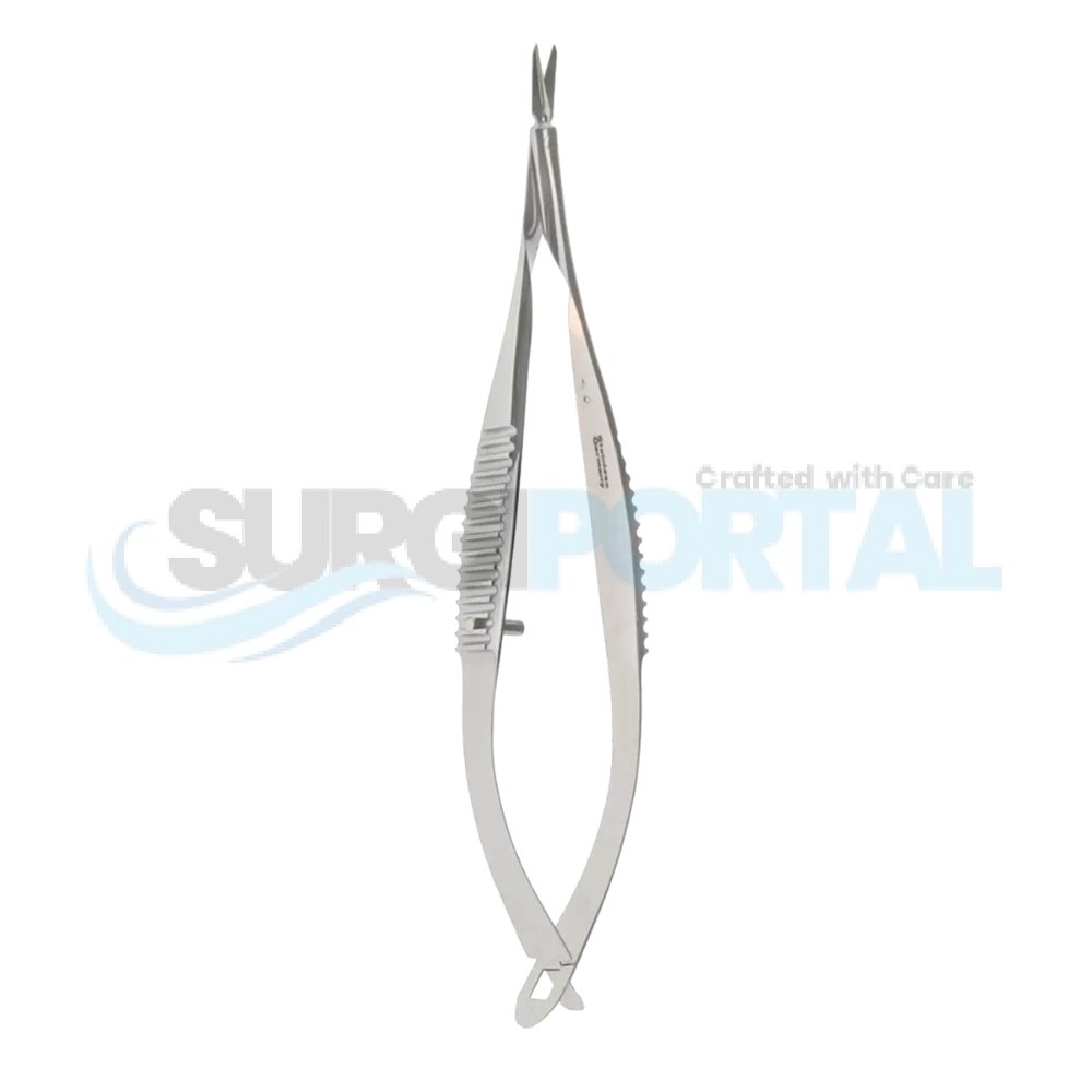 resized_processed_Vannas Capsulotomy Scissors – cvd Vannas Capsulotomy Scissors – Curved - Image 1