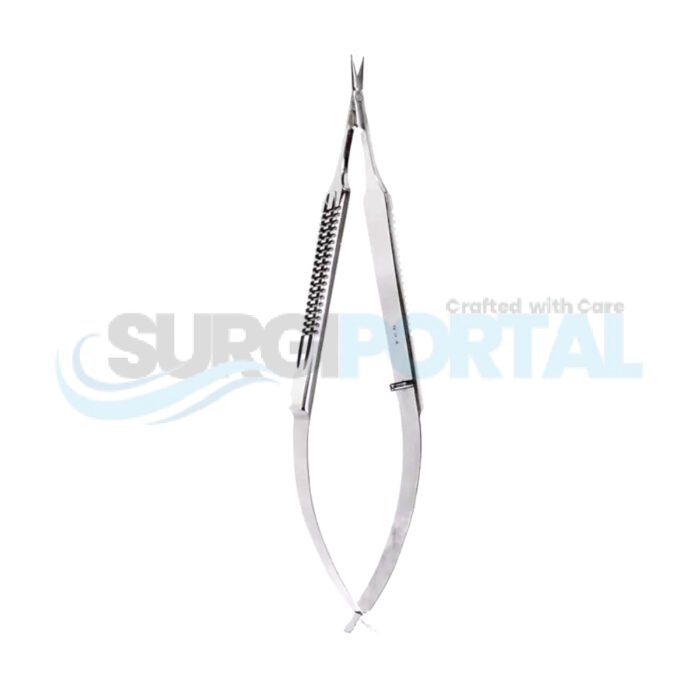 Vannas Capsulotomy Scissors – Wide Handle Straight - Image 1