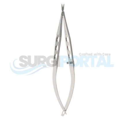 Vannas Scissors – Extra Thin 7mm Blades, Curved