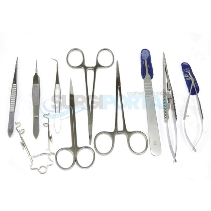 Veterinary Ophthalmic Eye Instrument Kit - Image 1