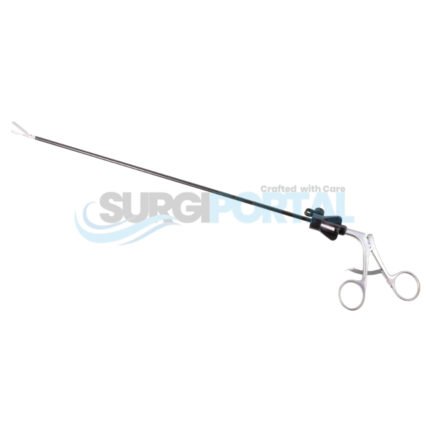 Wave Jaw Forceps 37cm – Rotatable, Locking with Ratchet, Clear Insulated