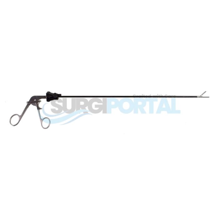 Wave Jaw Forceps 45cm – Slide Lock, Insulated Shaft, Single Action - Image 1