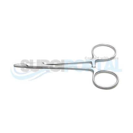 Webster Needle Holder Smooth Jaw Serrated Tip Straight Extra Delicate