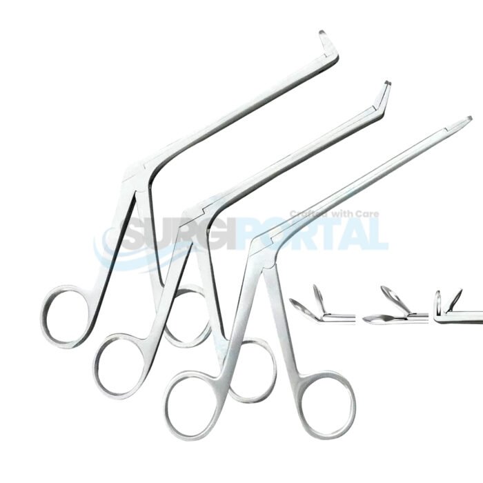 Wilde Blakesley Nasal Forceps – Straight, 45° Up, 90° Up Angle - Image 1