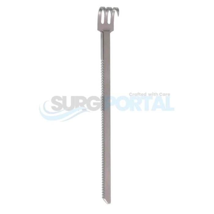 Workhorse Rake Retractor – 3 prong 3 4″ x 2 3″ - Image 1
