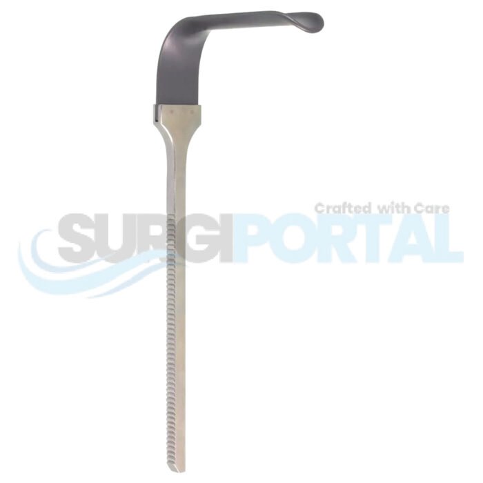 Workhorse Renal Retractor 1″ x 4 ½″ Aluminum - Image 1