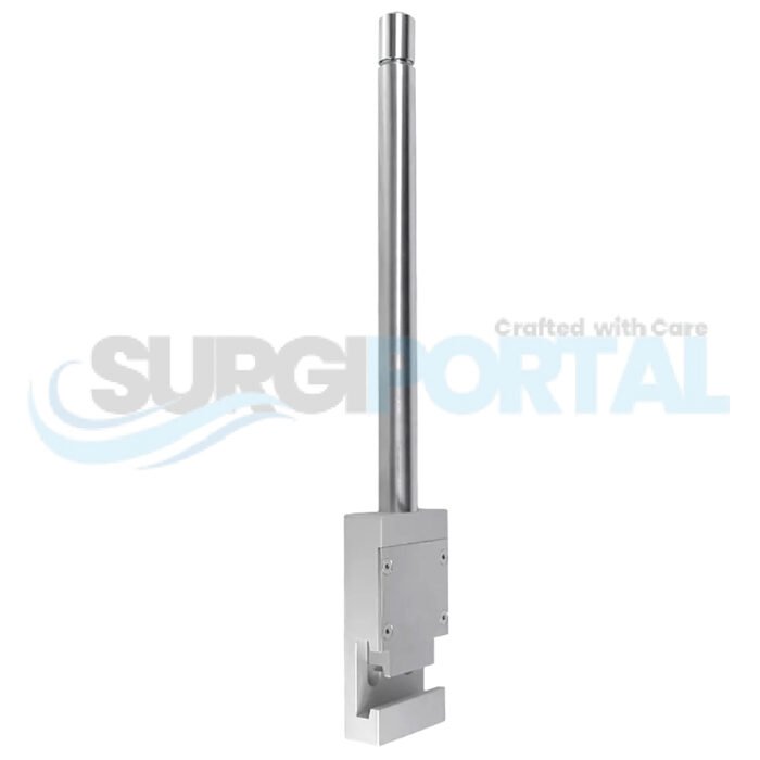 Workhorse Table Clamp with Vertical Post 1″ Dia x 18″ - Image 1