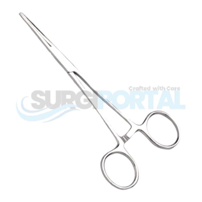 Crile Hemostatic Forceps Straight 5 1/2 Veterinary Instrument - Image 1