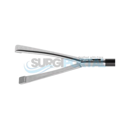 T-Shape Forceps Atraumatic Serrations 3 Piece Modular Reusable Insert