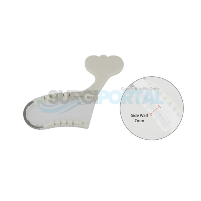 Disposable Fish Bone Tray Posterior Half Side, 7 mm - Image 1
