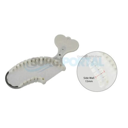 Disposable Fish Bone Tray Posterior Quadrant, 15 mm