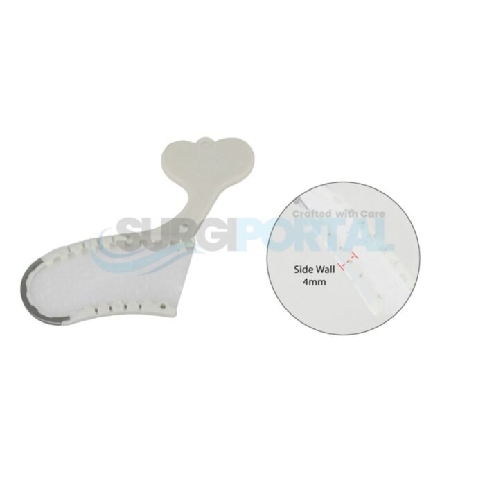 Disposable Fish Bone Tray Posterior Sideless, 4 mm - Image 1