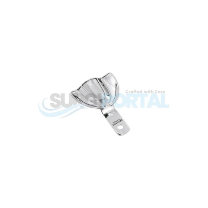 Impression Tray Solid, Denture, Upper, Large - Image 1