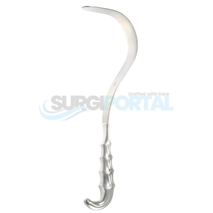 Deaver Retractor with Hollow Grip Handle - Image 1