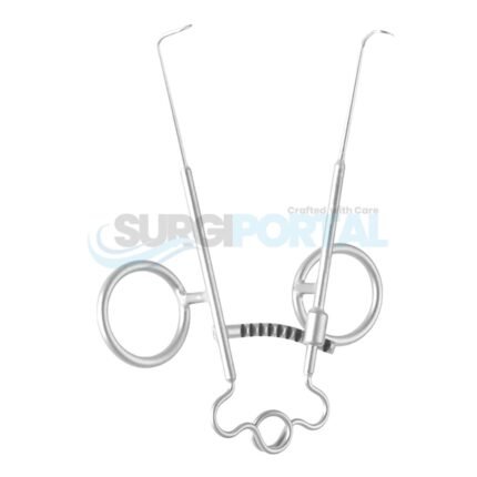Sisson Skin Retractor – 4 1/8", 1×1 Prongs