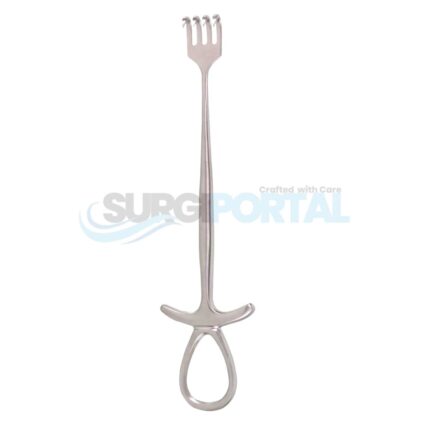 7 ¾'' Murphy Retractor 4 Prong Sharp