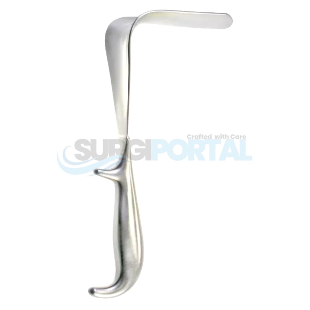 resized_processed_8 1 2 Doyen Retractor 1 3 4 x 2 1 2 8 1/2" Doyen Retractor 1 3/4" x 2 1/2" - Image 1