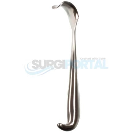 Brewster Retractor D – 8 ¾" Length, 1 ¾" x 1"