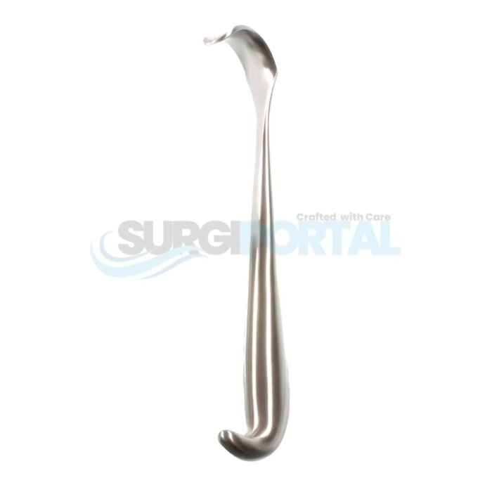 Brewster Retractor E – 8 ¾" Length, ¾" x 1 ½" - Image 1