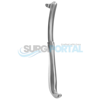 8'' Bauer Intraoral Sigmoid Notch Retractor – Left