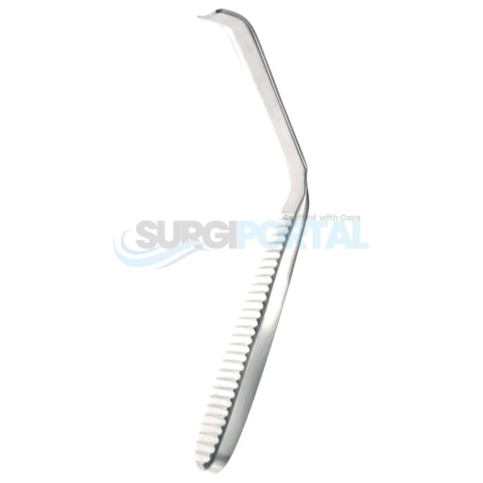 Cloward Style Blade Retractor – 20mm x 75mm, 7 ½", No Lip - Image 1