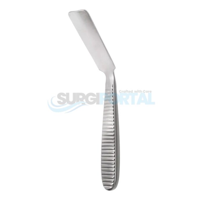 Cloward Style Blade Retractor – 23mm x 75mm, 7 ½", No Lip - Image 1