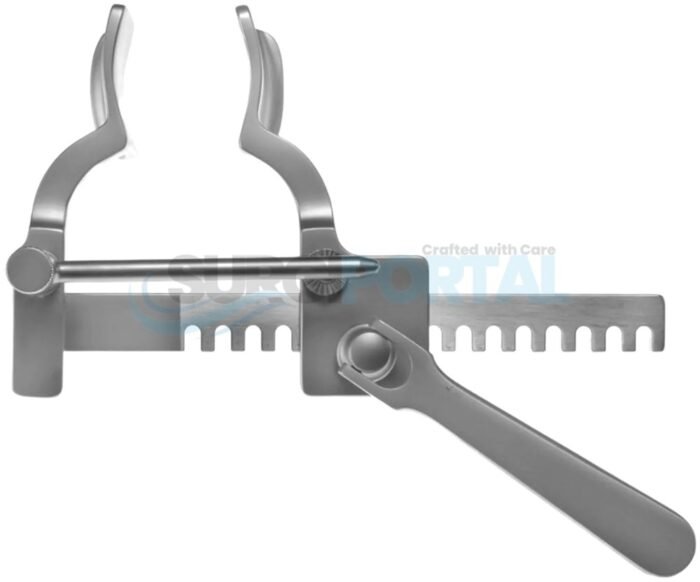 Mini Thoracotomy Retractor – Strong Spreading Bar - Image 1