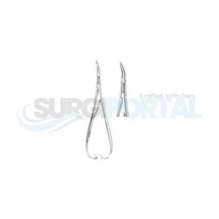 Orthodontic Mathieu Plier 14 cm, Hollow Back, Curved