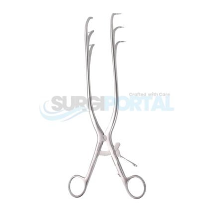 Viper Scoliosis Spinal Retractor – 11 ¾", 3×3 Prongs, 52mm
