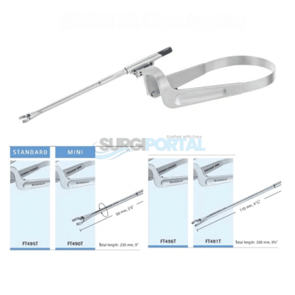 MICRO XS Clips Applier with Titanium Clips – Neurosurgery Surgical Instruments