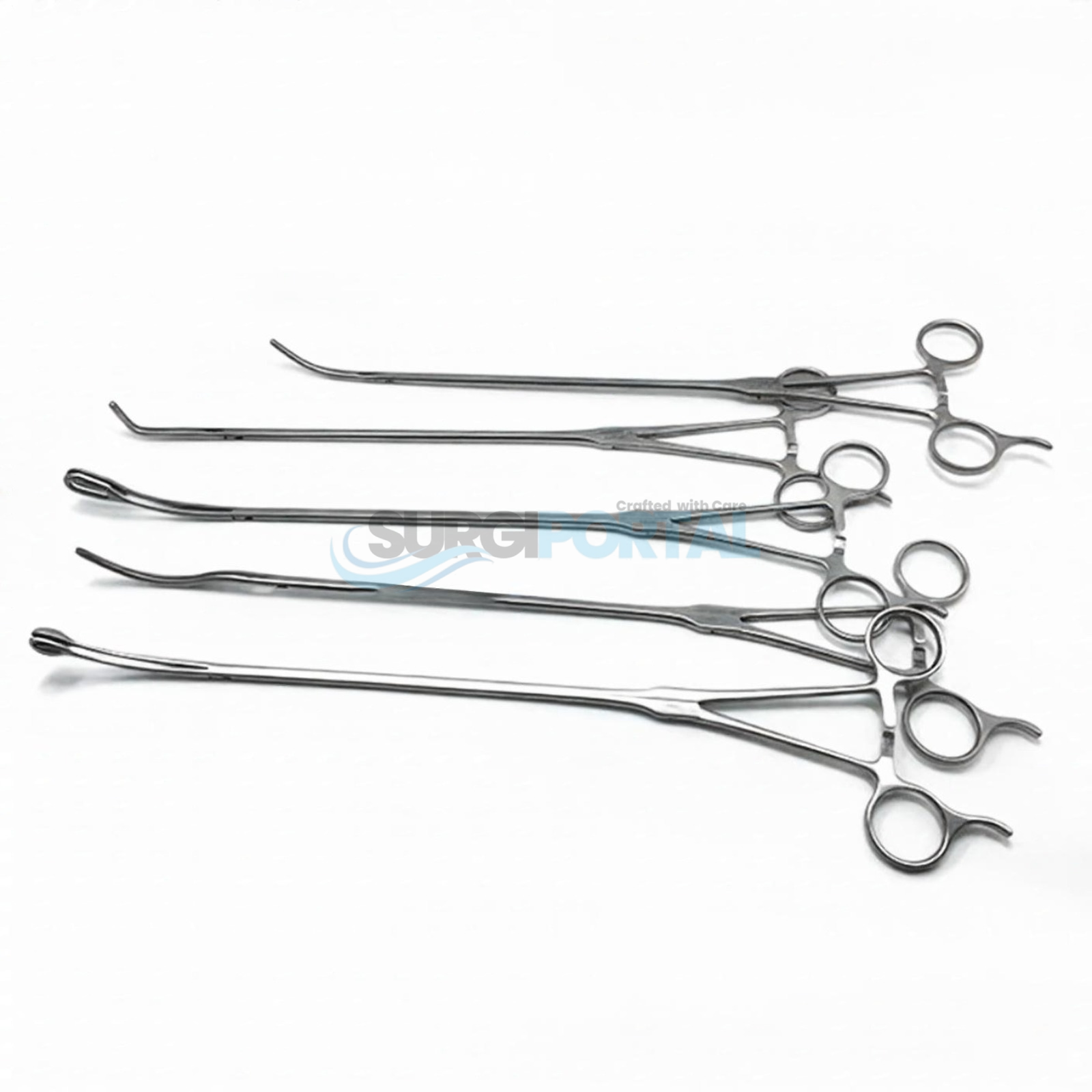 108 5pcs Thoracic Surgery Double Jointed Forceps – Thoracoscopy Grasping Tool - Image 1
