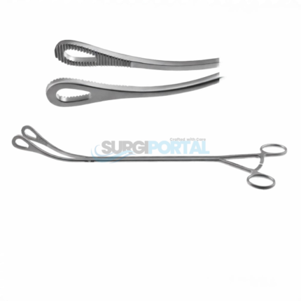 Foerster Thoracoscopic Forceps – Curved  VATS Surgical Instrument