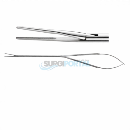 Scanlan Jacobson DeBakey Forceps | 1mm Straight Jaws, 5mm Shaft, 19.5cm Working