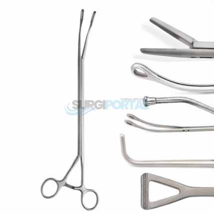 Set of 6pcs Thorax VATS Surgical Instruments