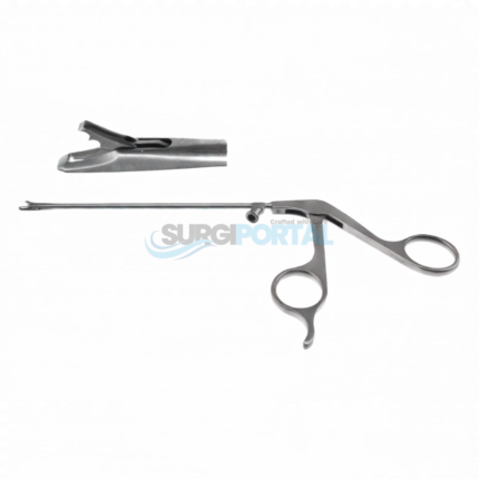 Kuhn Nasal Cutting Forceps | 60° Up Angled, 1.5mm Thru-Cutting Cup Jaws – ENT Tool