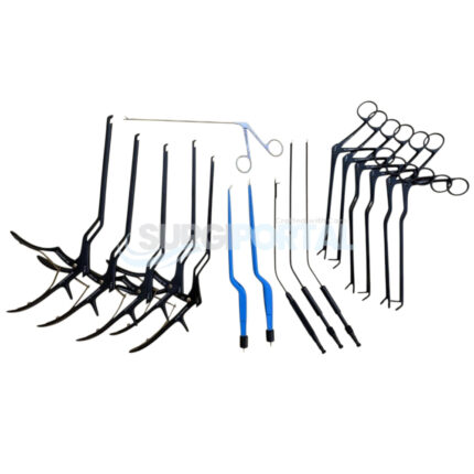 Lumbar Instrument Set of 12 PCs, Orthopedics Bone Curette Surgical Surgery Instr